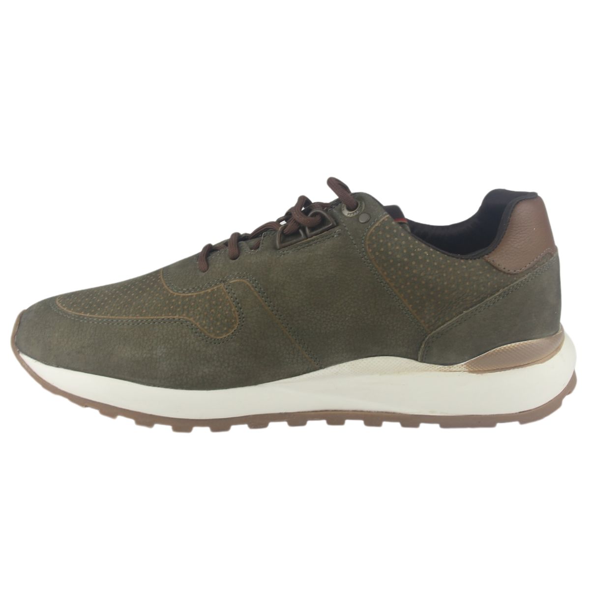 FERRACINI - Zapatilla Hombre Oliva Casual Ferracini 9357