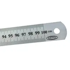 ARTEL - Regla Acero 100cm