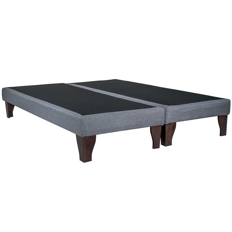 BLOCCARE - Base de Cama Emma 2 Plazas Dividida de 190 cm - con Patas de 19.5 cm