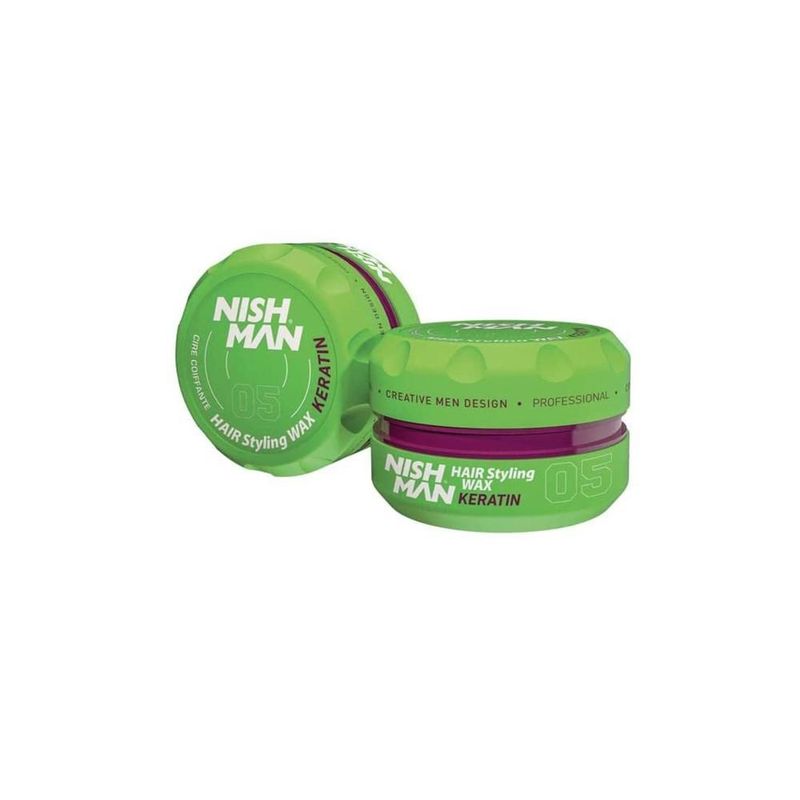 GENERICO - Cera Cabello Nishman Keratin 05 Fijación Brillo Firmeza