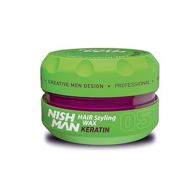 Imagen 2 del producto Cera Cabello Nishman Keratin 05 Fijación Brillo Firmeza