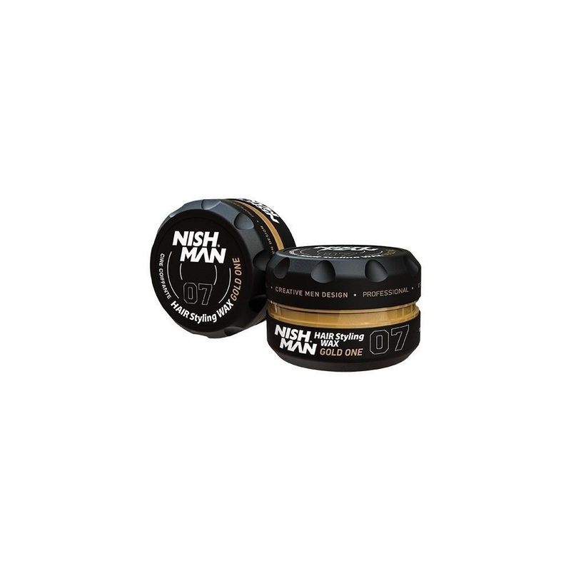 GENERICO - Cera Cabello Nishman Gold One 07 Fijación Brillo Firmeza