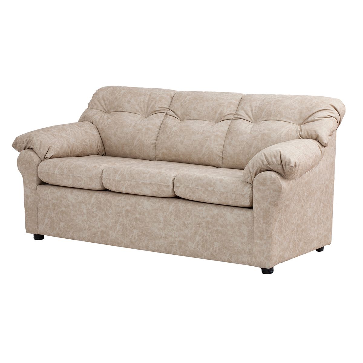 MUEBLES AMERICA - Living América 321 Cuero Auris Beige