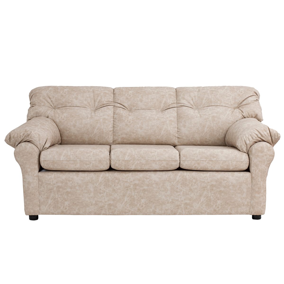 MUEBLES AMERICA - Living América 32 Cuero Auris Beige