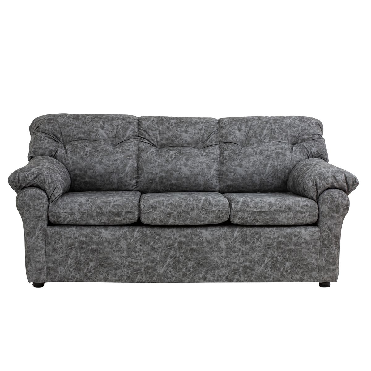 MUEBLES AMERICA - Living América 32 Cuero Auris Gris