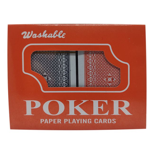 GENERICO - Pack X2 Cartas Carioca Poker Naipe Ingles Juego Mesa