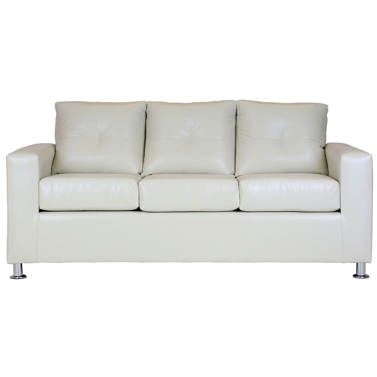 MUEBLES AMERICA - Living George 32 Cuero PU Beige