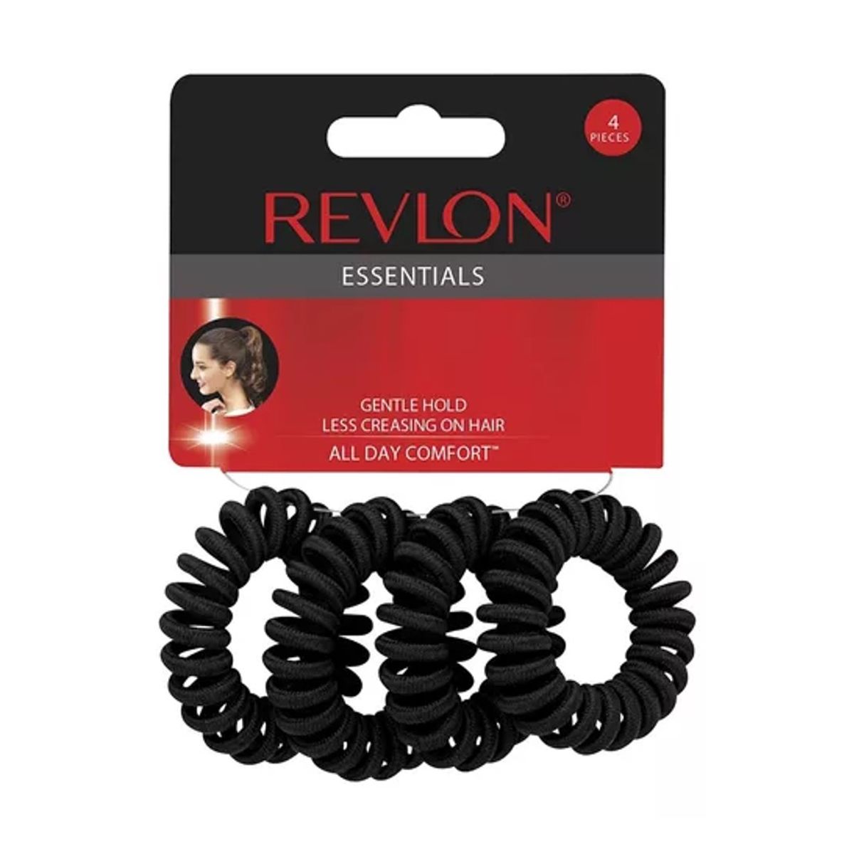 REVLON - Colets Revlon Essentials Coil Elastics 4un