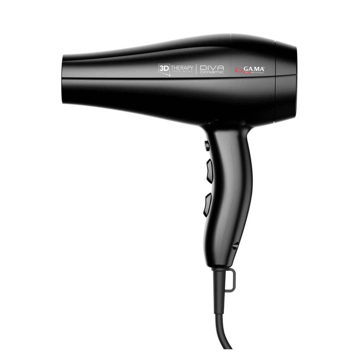 GAMA - Secador De Pelo Gama Diva 3D Therapy Ceramic Tecnología Ion Plus 2300W
