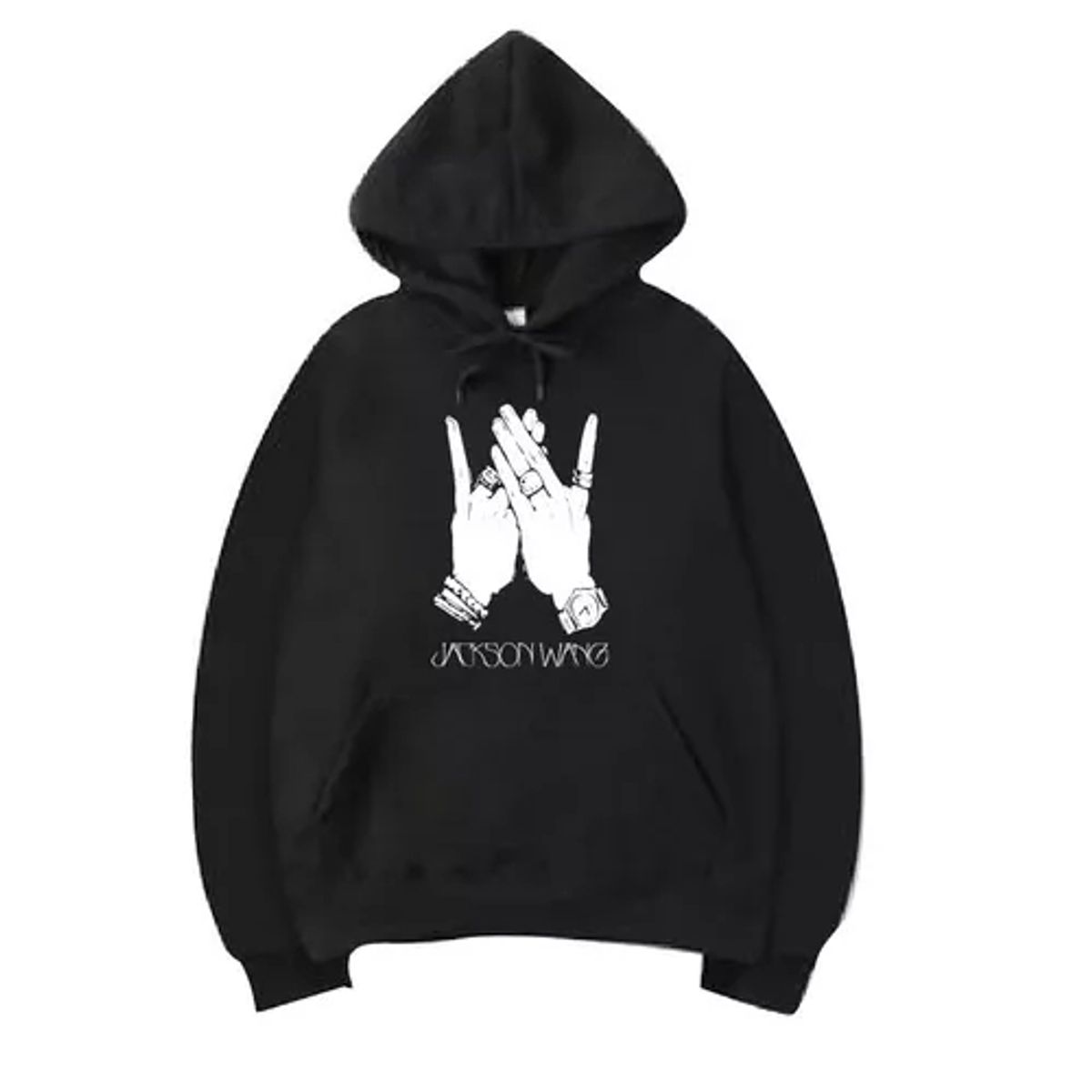 GENERICO - Polerón Logo Manosjackson Wangmagic Man Raperogot7 natural king