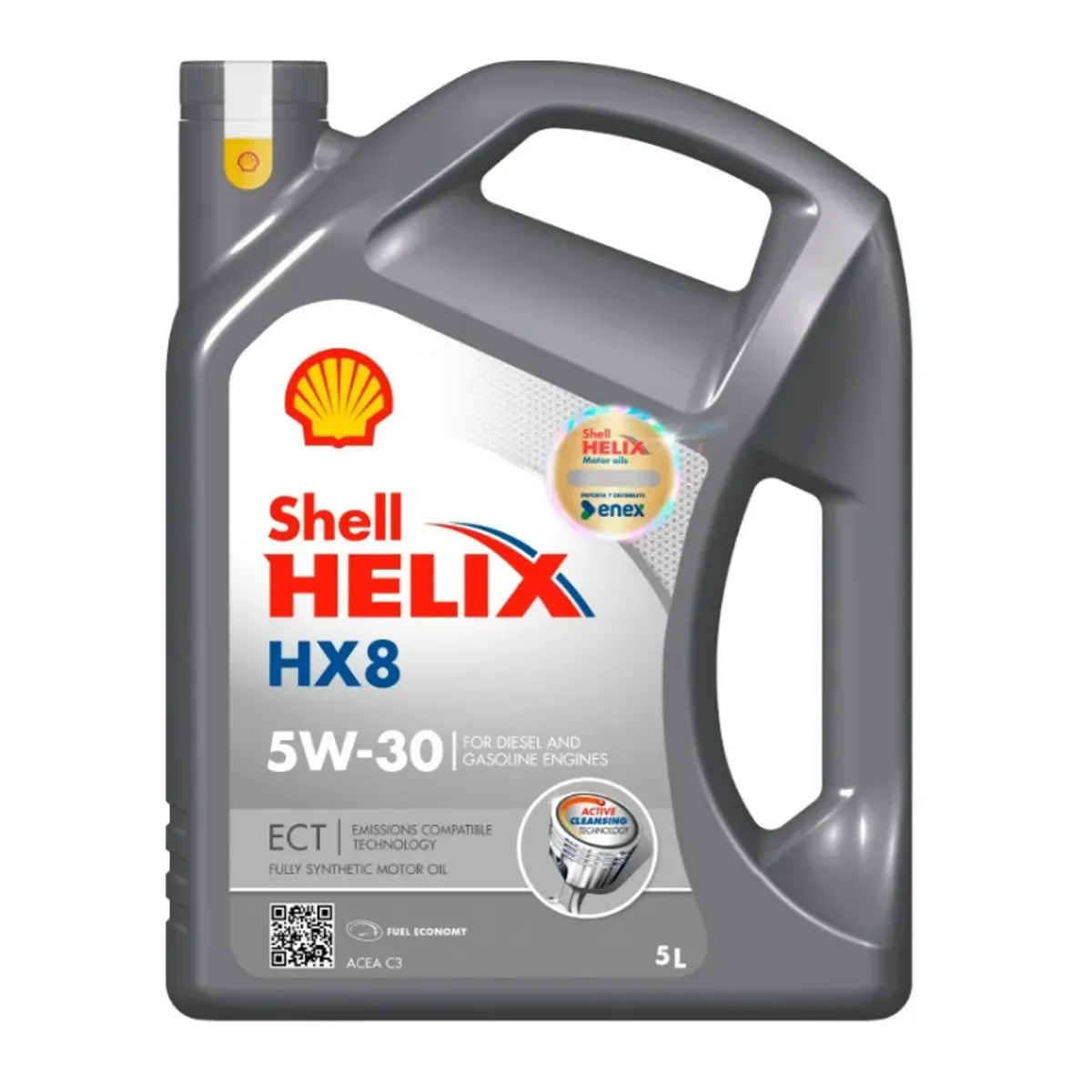 SHELL - Aceite 5w30 Hx8 Ect Full Sintético 5 L Shell