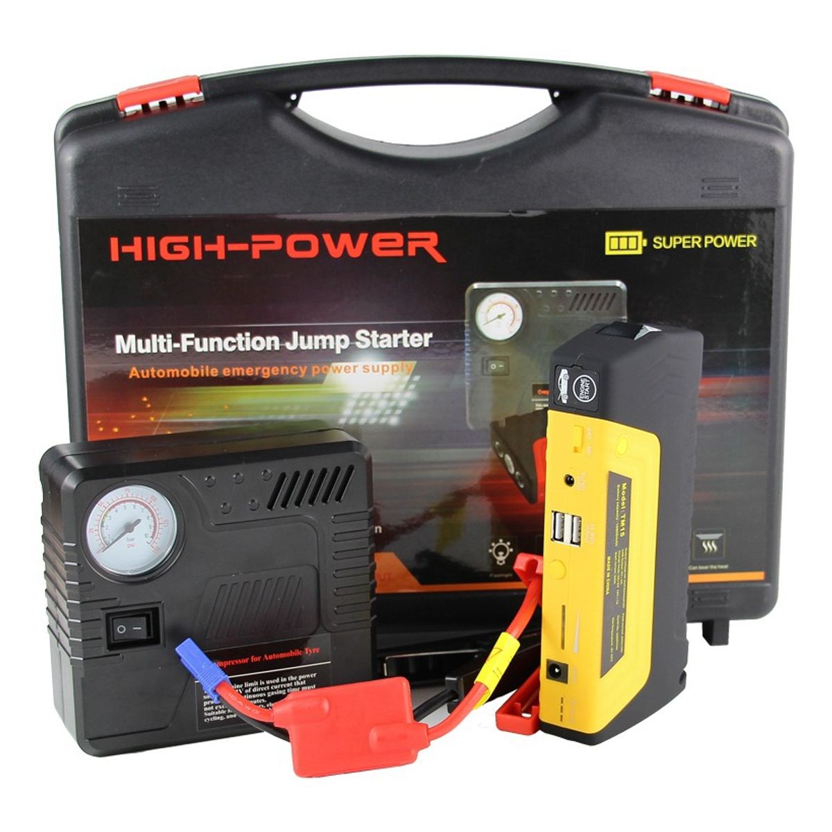 GENERICO - Partidor + Inflador De Llantas Auto Universal