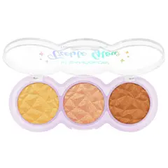 KLEANCOLOR - Paleta Trío de Iluminador Treble Glow Starstruck
