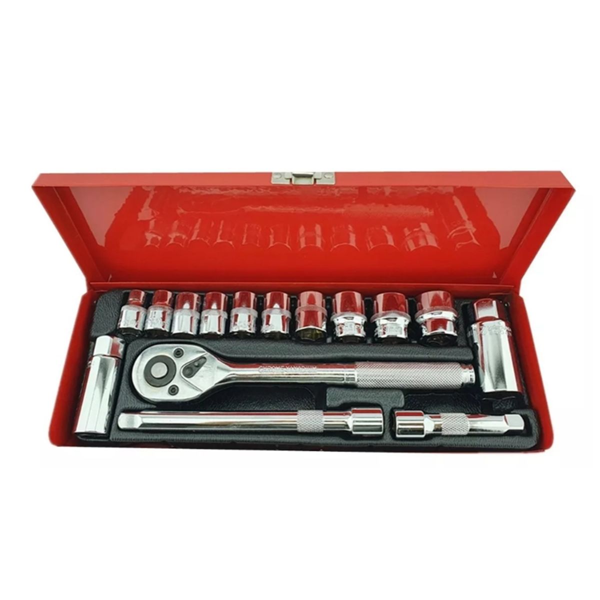 GENERICO - Kit Set Juego De Dados Chicharra Cuadrante 3/8 15 Piezas