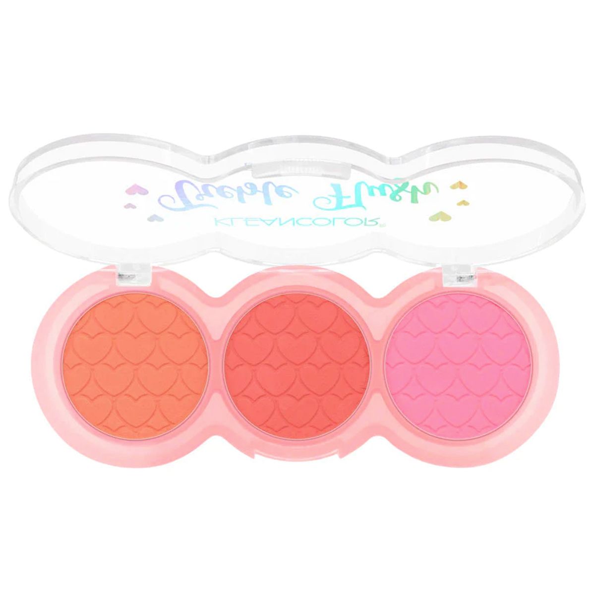 KLEANCOLOR - Paleta Trío de Rubor Treble Flush Bubblegum KleanColor