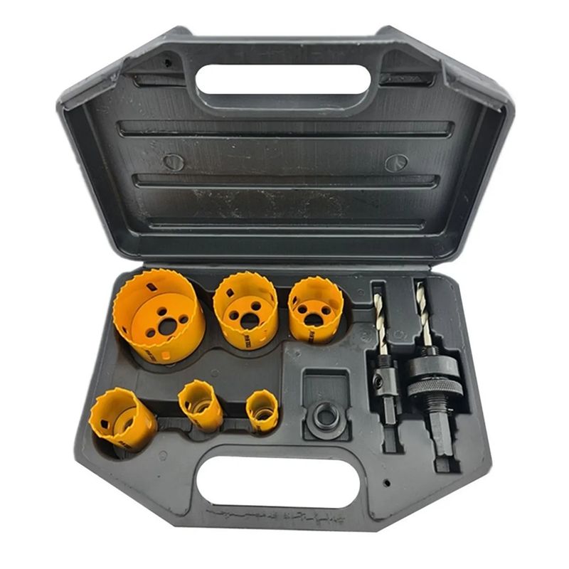 GENERICO - Sierra Copa Bi-metal 9 Piezas Toolmak