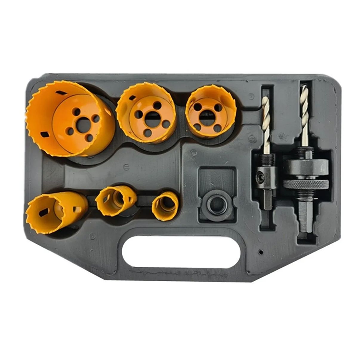 GENERICO - Sierra Copa Bi-metal 9 Piezas Toolmak