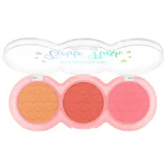 KLEANCOLOR - Paleta Trío de Rubor Treble Flush Nice Spiced