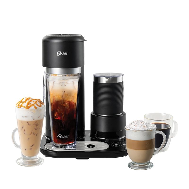 OSTER - Cafetera Latte Oster® Con Espumador Bvstdc02b