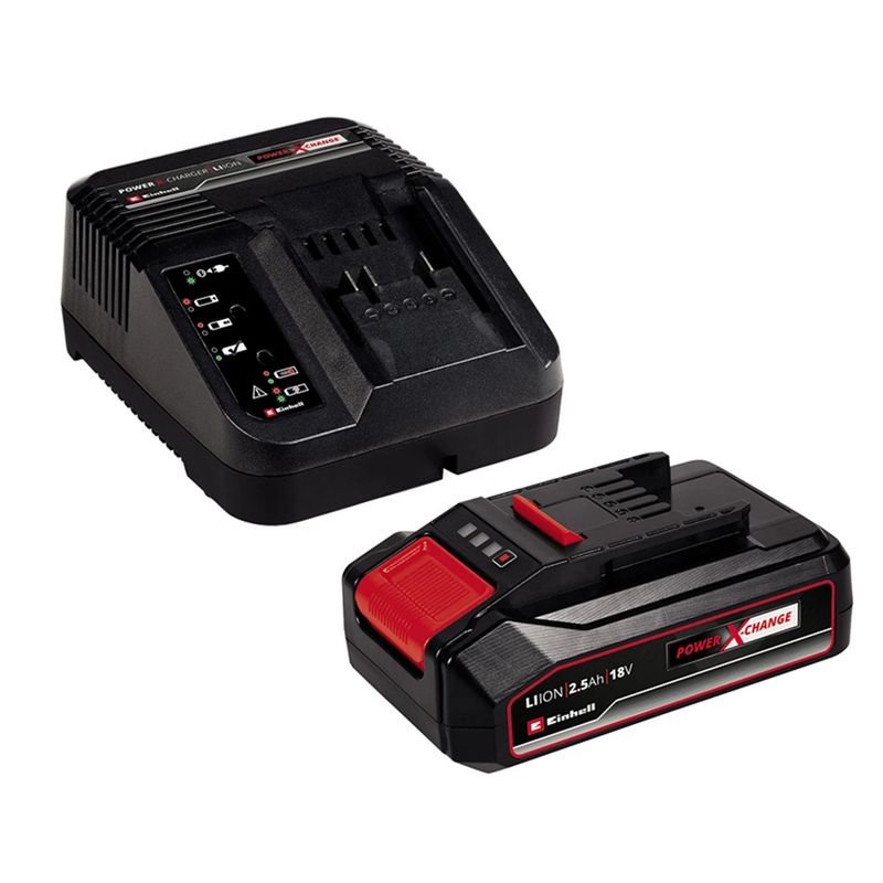 EINHELL - Kit Cargador + Batería 18v 2.5ah Einhell 4512097