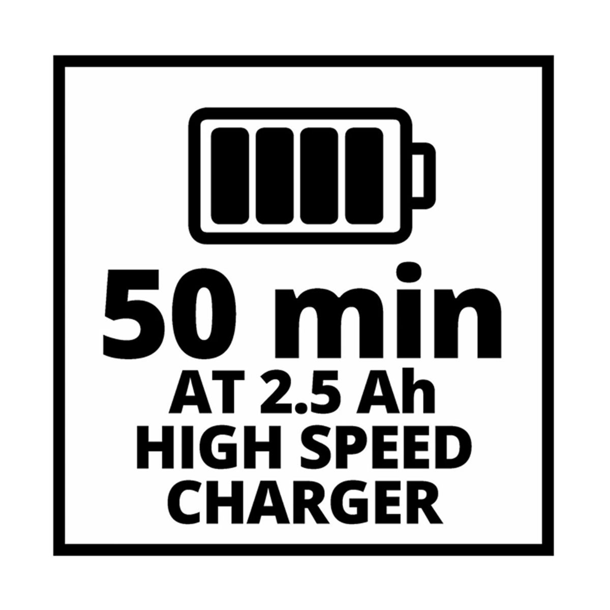 EINHELL - Kit Cargador + Batería 18v 2.5ah Einhell 4512097