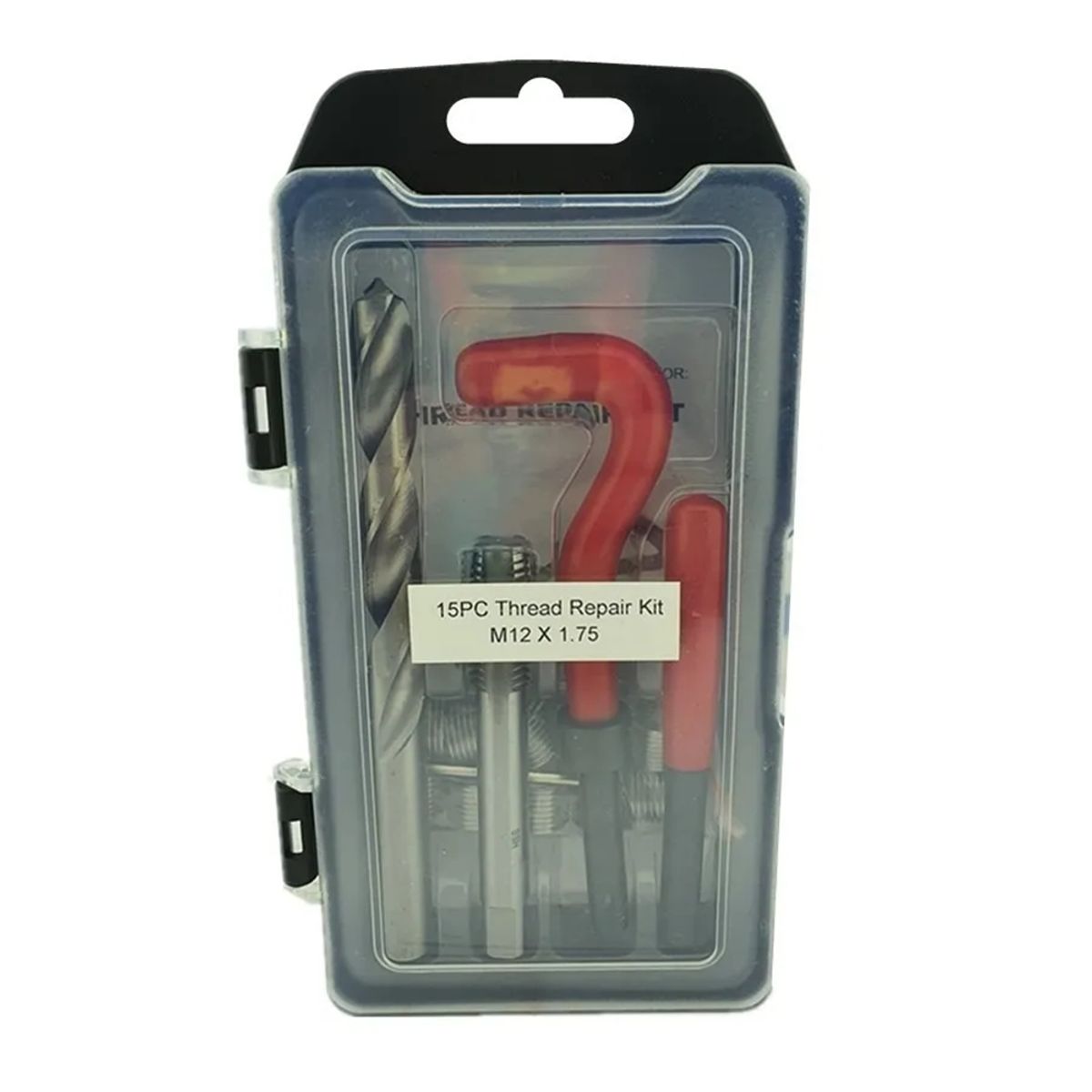 GENERICO - Kit De Reparacion De Hilo M12 X 1.75 15 Piezas