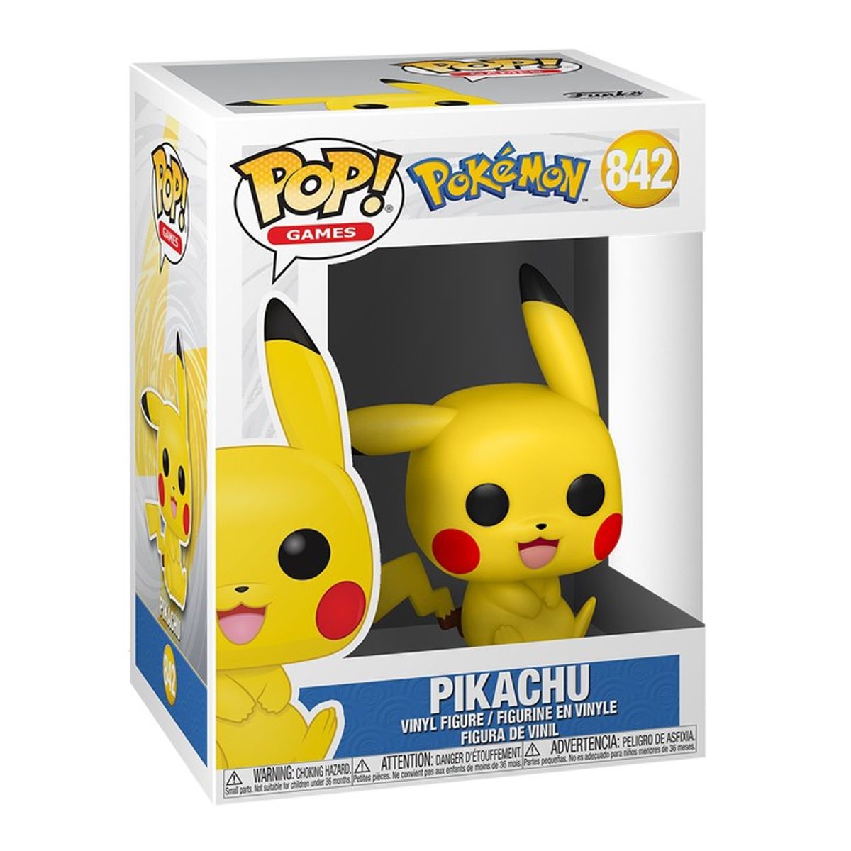 FUNKO - Funko Pop Pokemon Pikachu 842