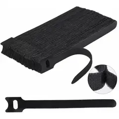 KUANGYE - 100 Bridas De Velcro Reutilizables Para La Gestión De Cables