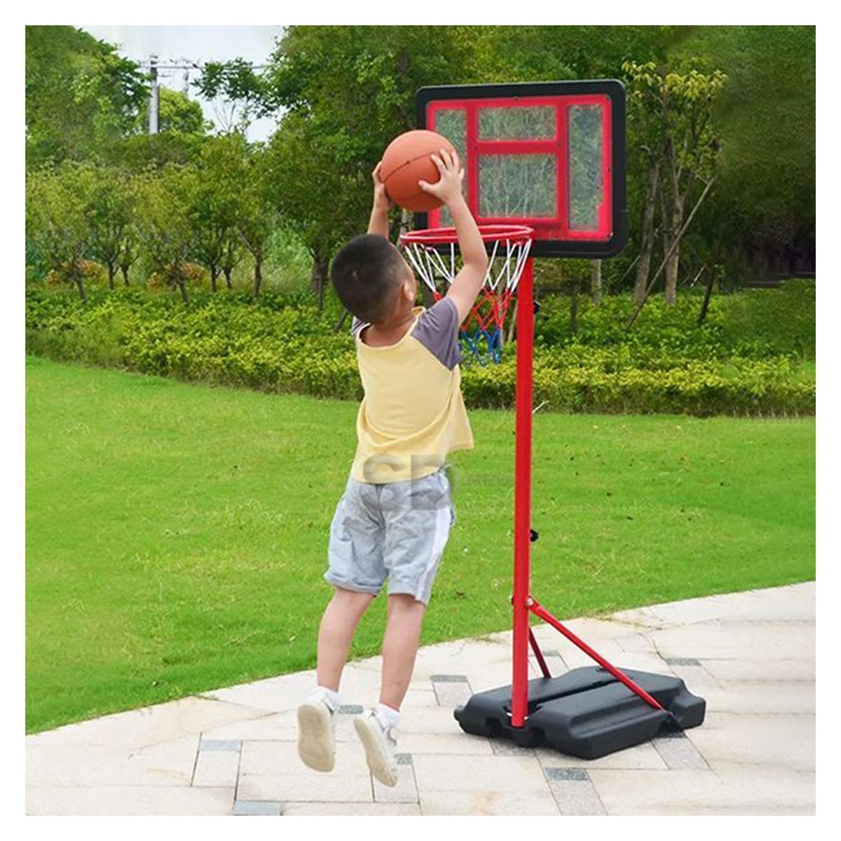 SDFIT - Aro de Basquetball Plataforma Infantil Ajustable S881A…