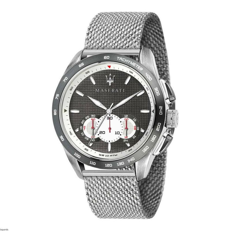 MASERATI - Reloj Hombre Traguardo Plateado Maserati