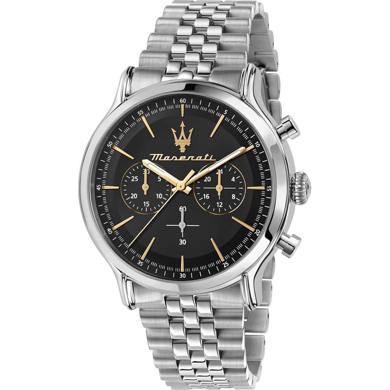 MASERATI - Reloj Hombre Epoca Plateado Maserati