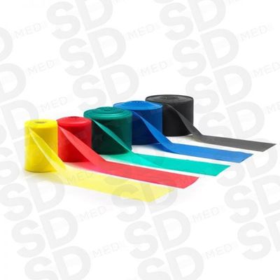 Imagen 2 del producto Rollo Banda Elastica Rojo 15 cm x 45 mt…