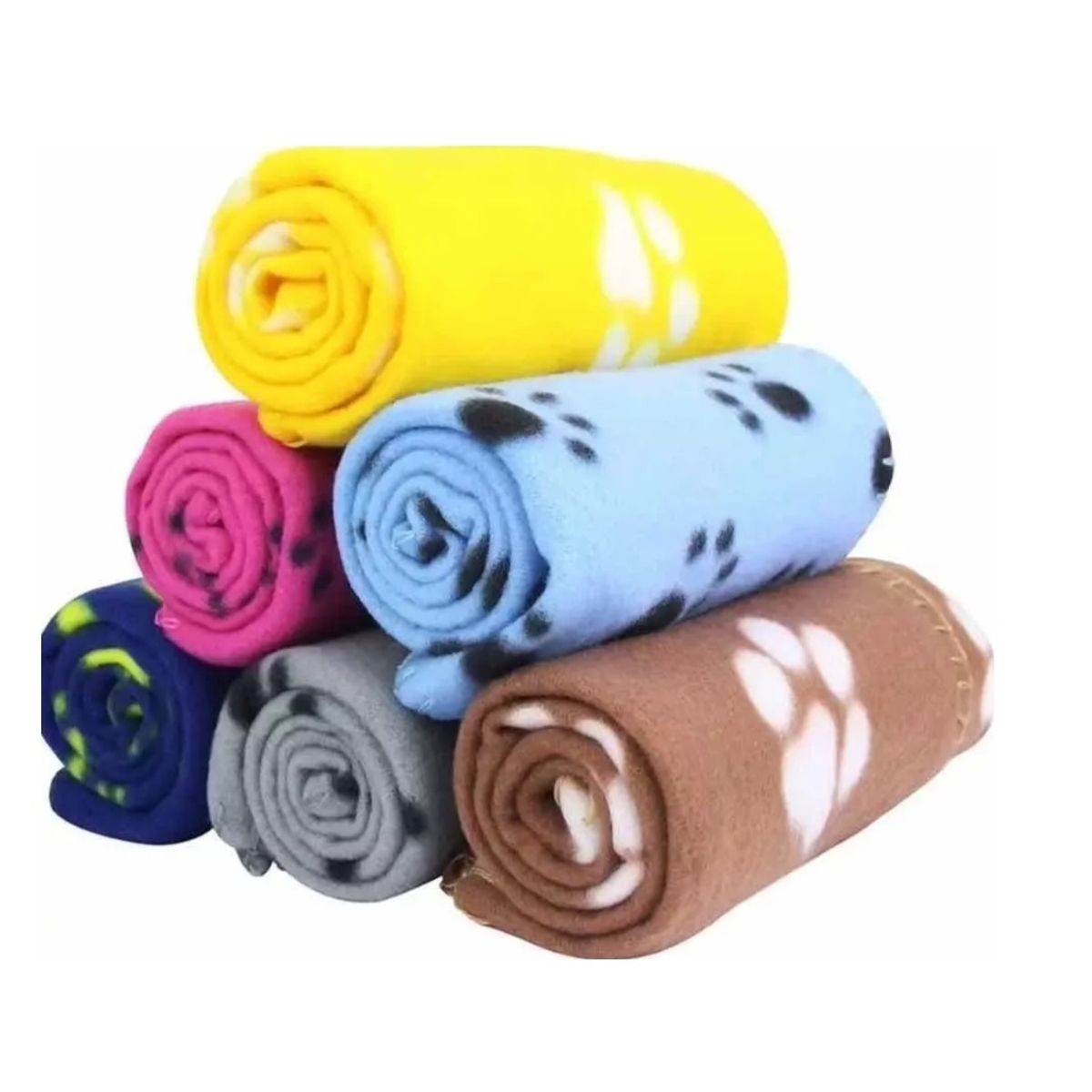 GENERICO - Pack De 3 Mantas Polar Para Mascotas 90x 120