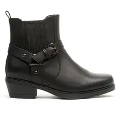 CHANCLETA - Bota Hombre Negro Ignacio