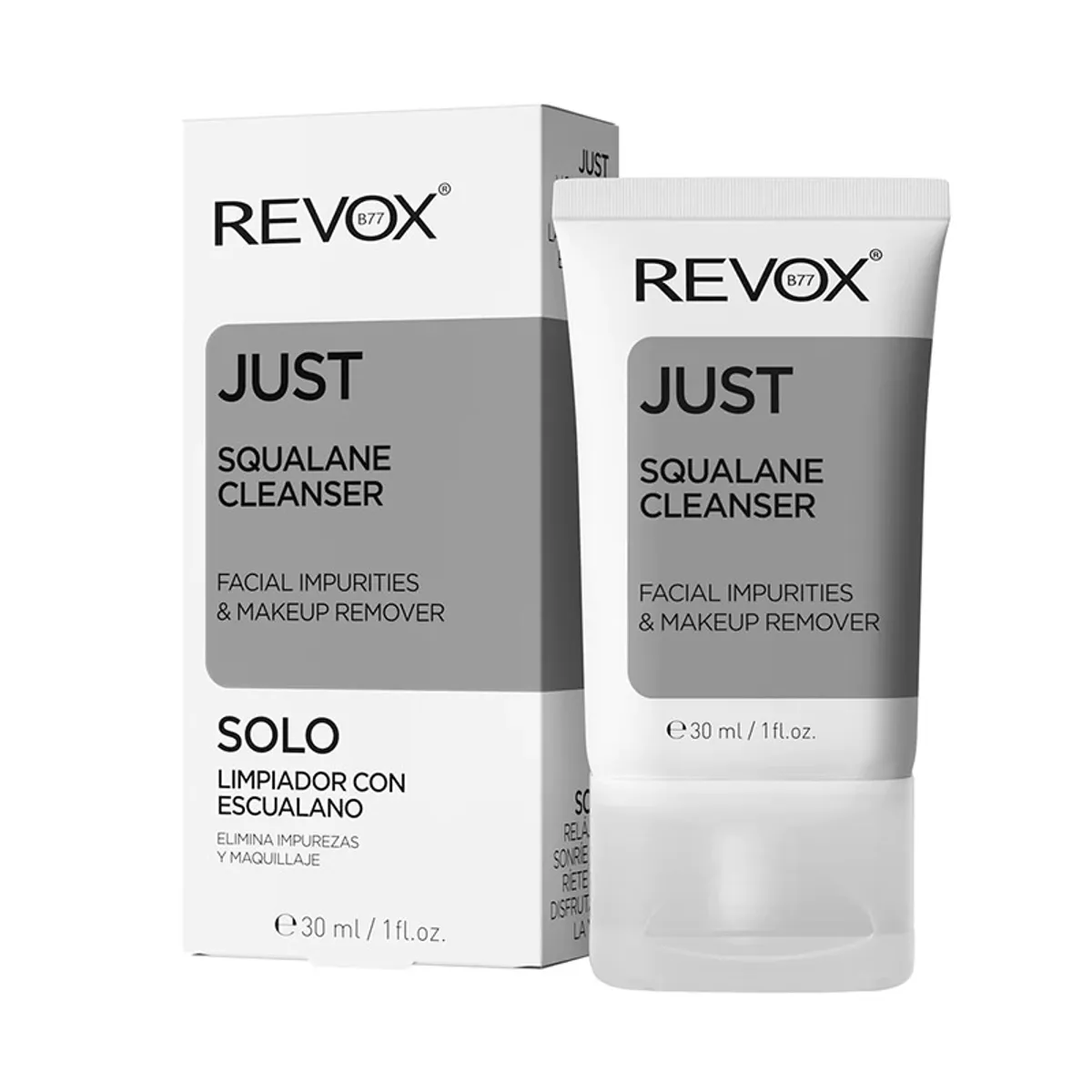 REVOX 77 - Limpiador De Impurezas Maquillaje Con Escualano Revox B7730 Ml