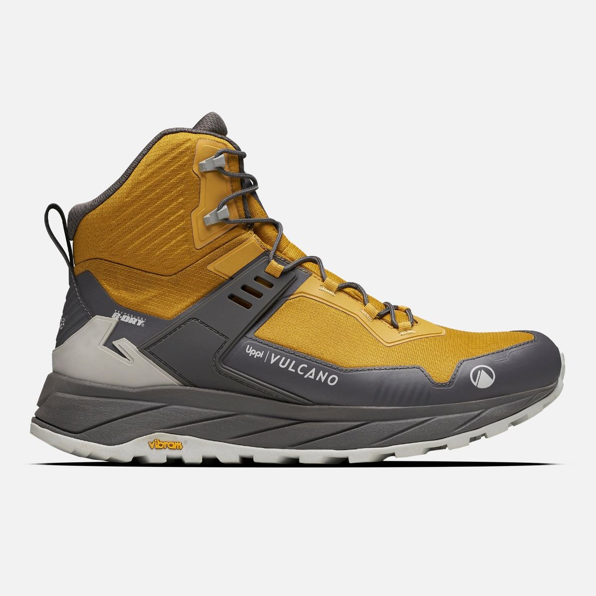 LIPPI - Zapatilla Hombre Atlas Mid Mostaza Grafito Lippi