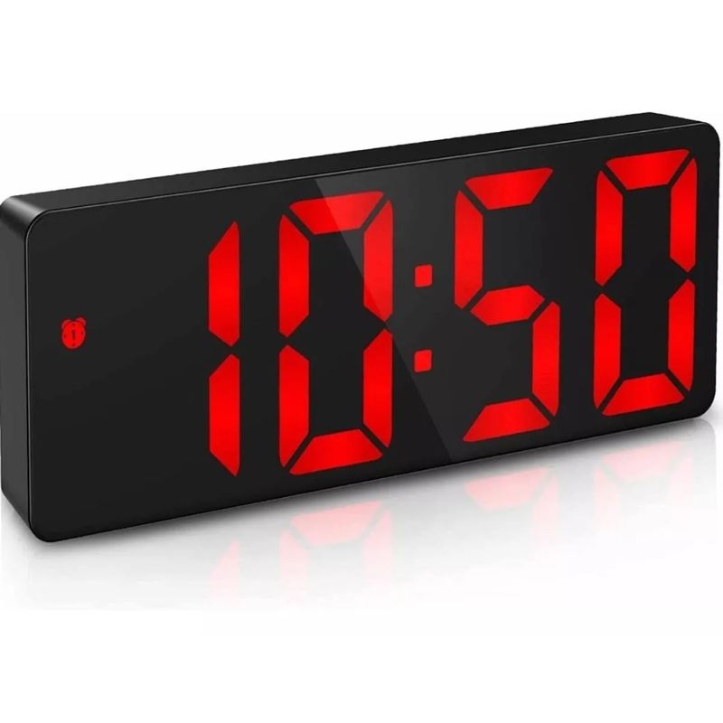GENERICO - Reloj Despertador Digital Led De Escritorio Despertador Con