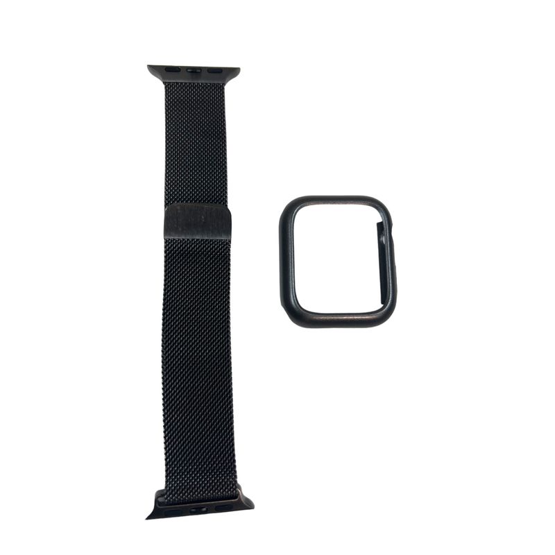 GENERICO - Correa magnética compatible con Apple watch Grafito 40mm…