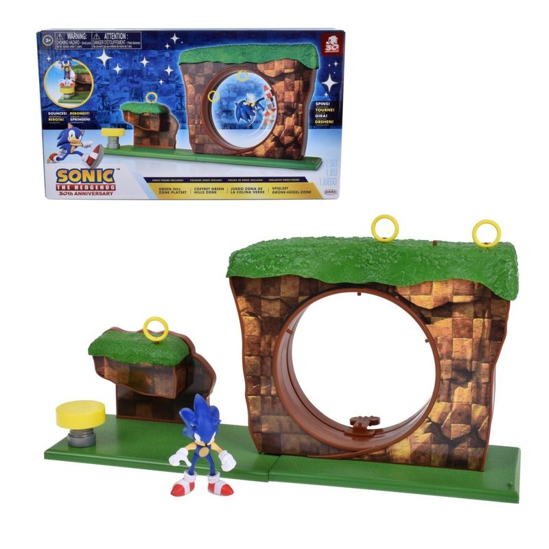SONIC - Playset Colina Verde Sonic