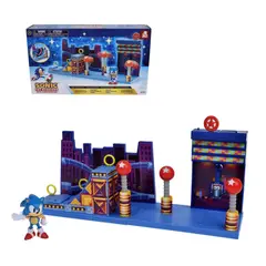 SONIC - Playset Zona Studiopolis De 6 Cms
