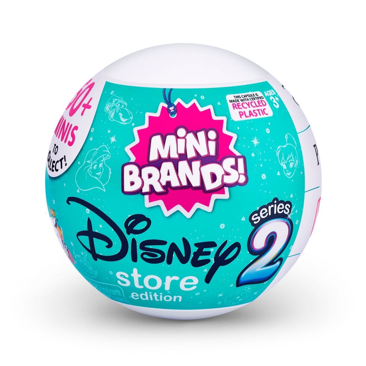 ZURU - BOLA MINI BRANDS CON 5 SORPRESAS DISNEY