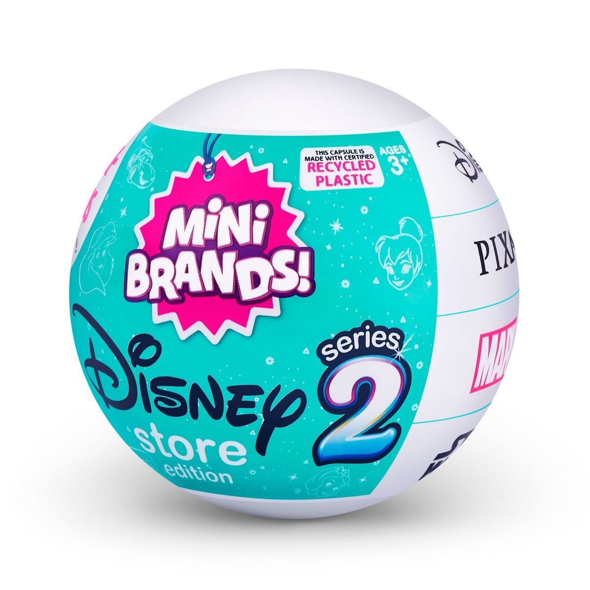 ZURU - BOLA MINI BRANDS CON 5 SORPRESAS DISNEY