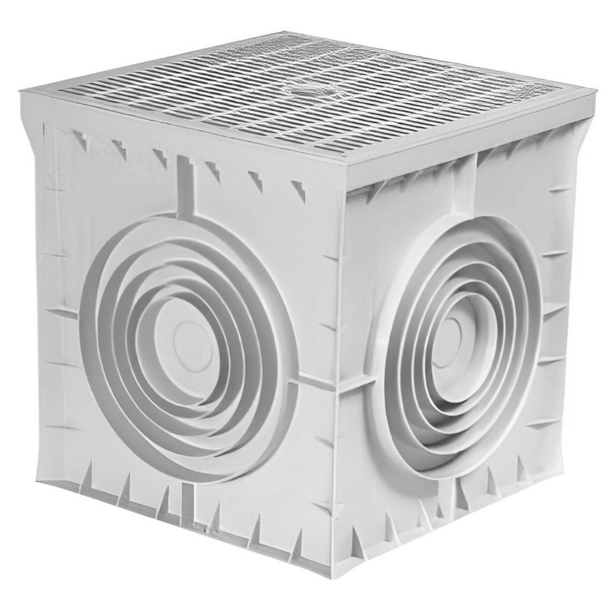 GENERICO - Sumidero PVC M 200x200x200mm con rejilla…