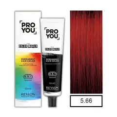 REVLON - Tintura Permanente Pro You Castaño Claro Rojo Intenso 5.66 +Oxidante