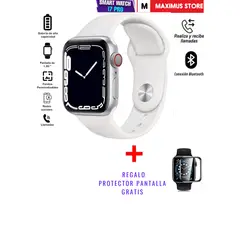 GENERICO - Reloj inteligente smartwatch i7promax Blanco / Realiza Llamadas