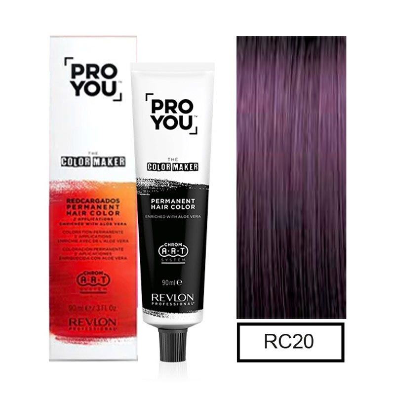 REVLON - Tintura Permanente Pro You Violeta Intenso Rc20 +Oxidante