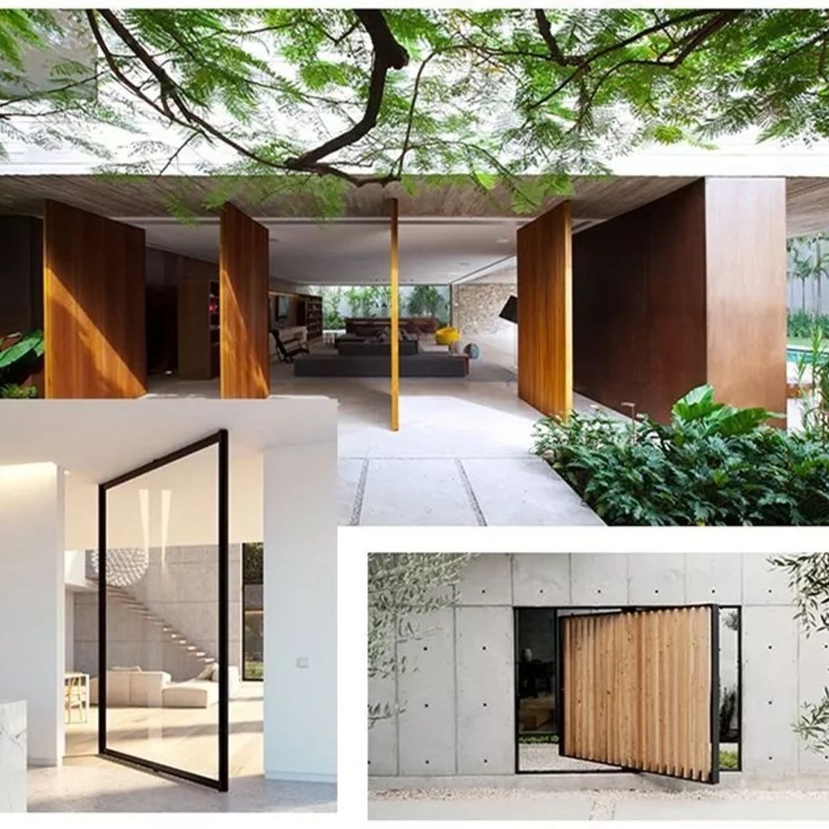 GENERICO - Bisagra Puerta Pivote Oculta Giratoria Inox 160 Kilos…