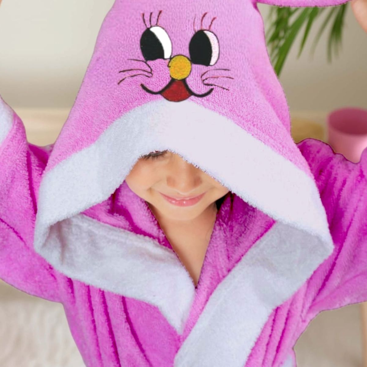 MROTTO - Bata de Baño Turco para Niños 2-10 años Con Diseño