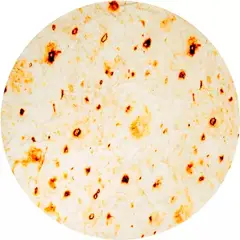 OFERTABKN - Manta De Tortilla De Franela Redonda 200cm Diametro