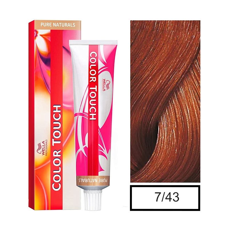 WELLA - Tintura Semipermanente  7/43 Color Touch  Mas Oxidante